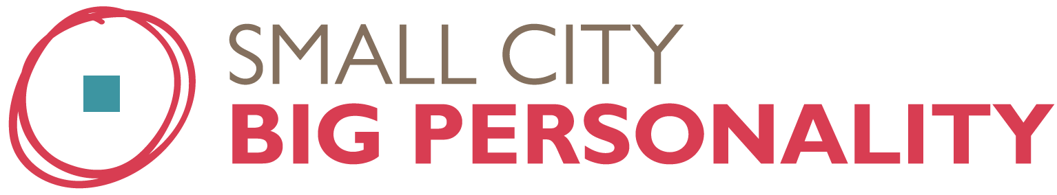 Small City Big Personality Logo