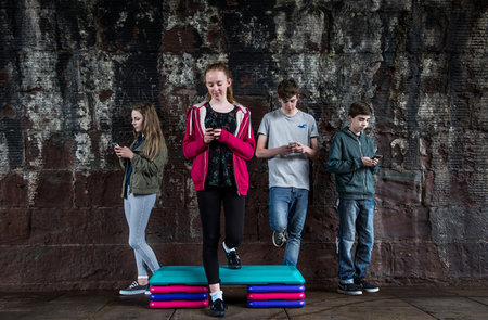 Teenagers from Theatre Art School in Perth