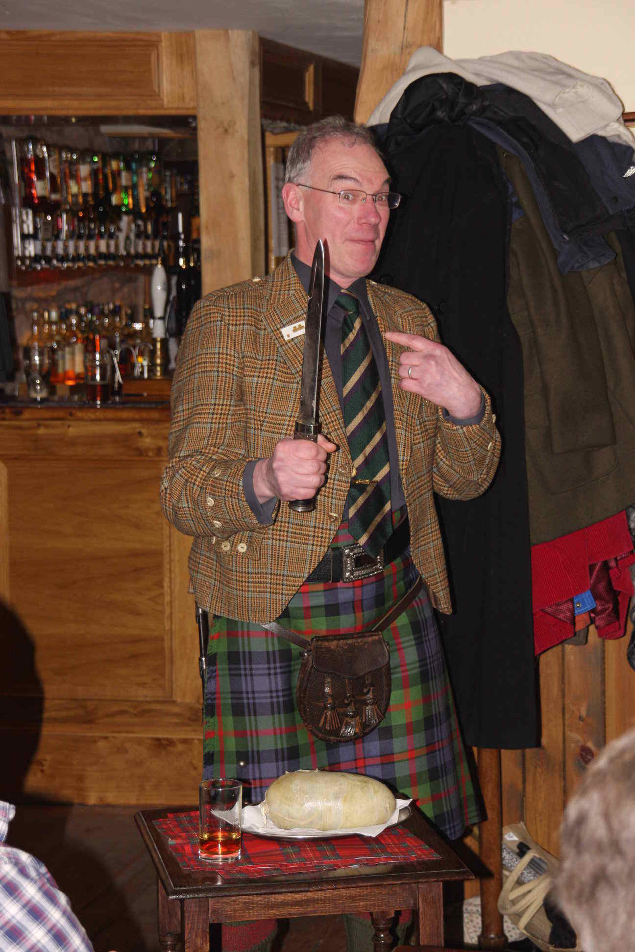 Ken with Haggis Knife