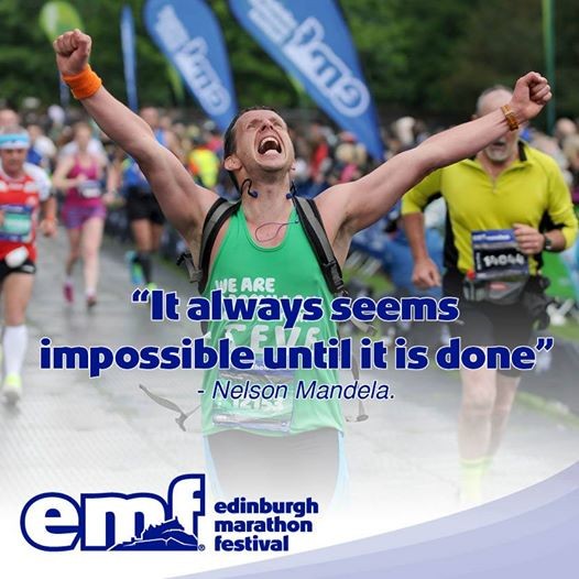 Steve Bonthrone in Edinburgh Marathon Festival 2014