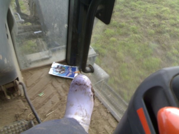 Mark Farming Feet