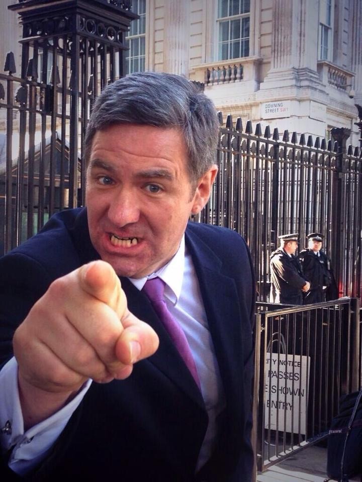 Ian Grieve as Gordon Brown
