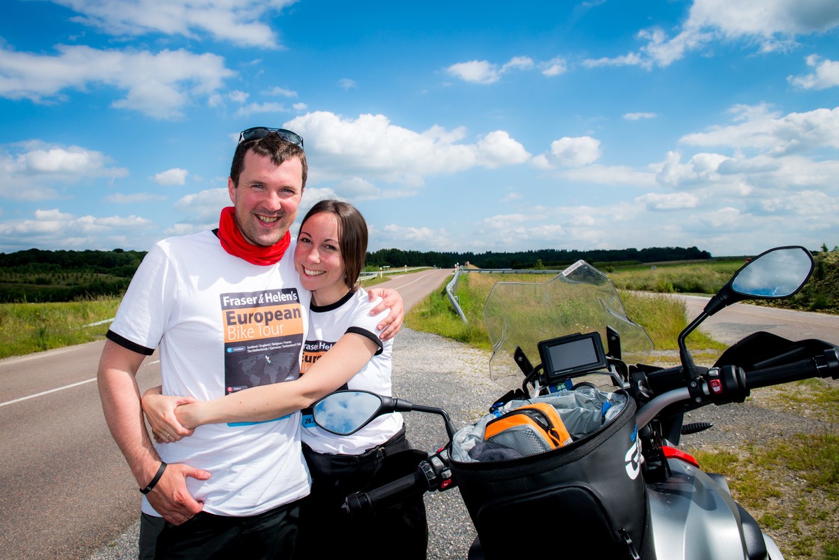 Fraser and Helen Bike