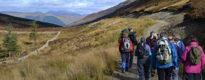 The wonderful Stride for Life walks can be found weekly throughout Perthshire and this Wednesday walk is a great way to explore a bit of Comrie with other people in the area.