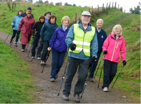The wonderful Stride for Life walks can be found weekly throughout Perthshire and this Friday walk is a great way to explore a bit of Stanley with other people in the area.