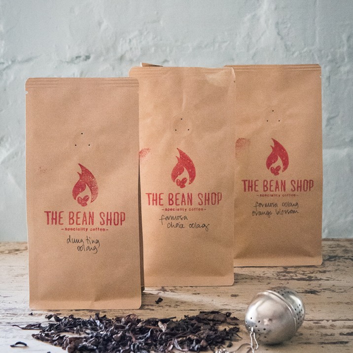 The Bean Shop does an amazing selection of loose leaf tea.