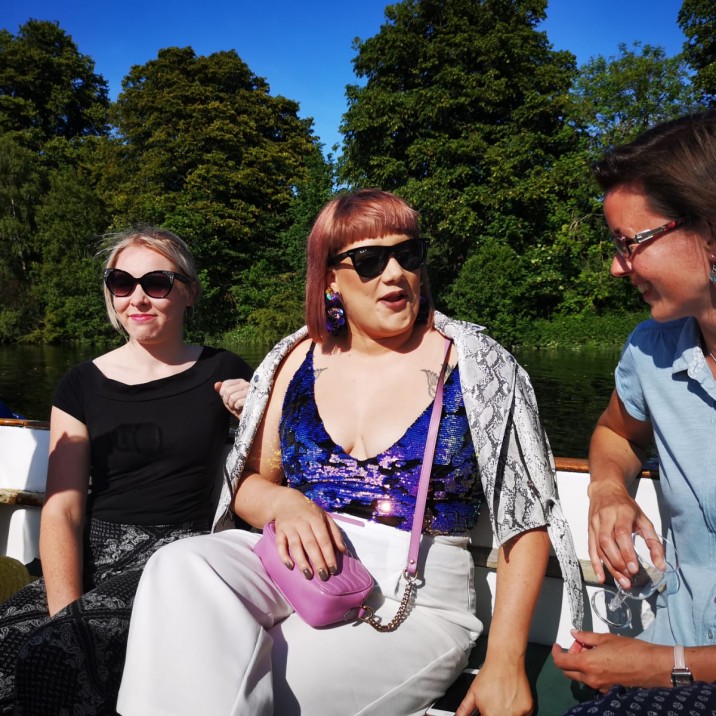 Team Small City discuss this weeks Small City features whilst Boating on Tay