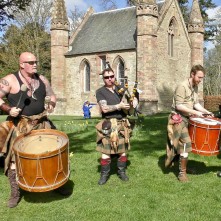 Scotland's leading tribal band play Scone Palace.