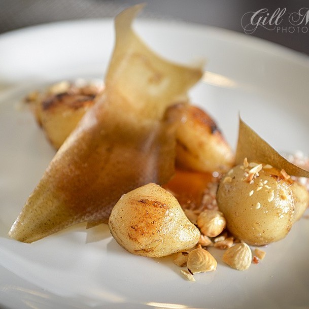 Brown butter and smoked bacon set the depth of flavour in this gorgeous Jerusalem Artichoke Recipe.