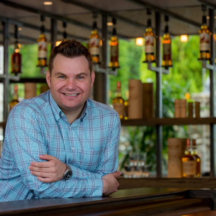 Stuart Cassells GM at Famous Grouse Experience