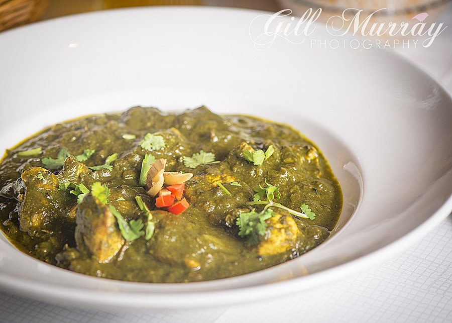 Palak Murgh is chicken with spinach, and is one of Praveen's favourite dishes
