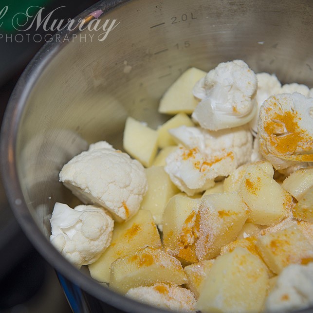 The potato and cauliflower make this a cheap and tasty dish