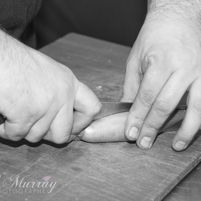 Haunch of venison, sweet potato fondant, roasted winter roots, pear and sauce grand-veneur