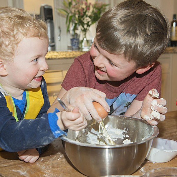 Peanut Buttermilk Pancakes