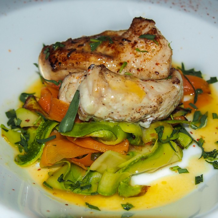 The amazing monkfish I had in Essaouira