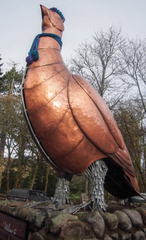 The Famous Grouse at the Glenturret distillery
