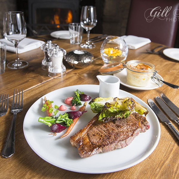 Dexter Beef with Vacherin Potatoes and Seasonal Vegetables