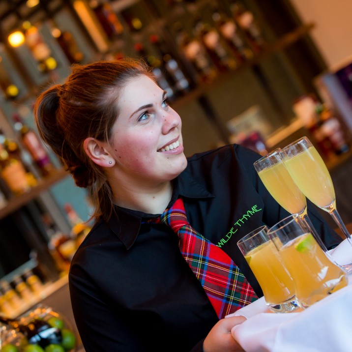 Wilde Thyme waitress