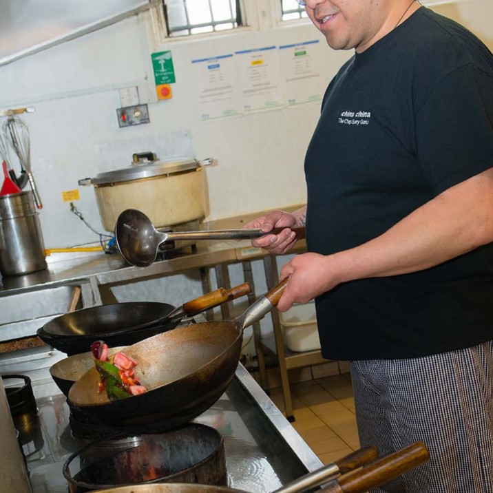 Pete Chan cooks up a healthy storm in his China China kitchen