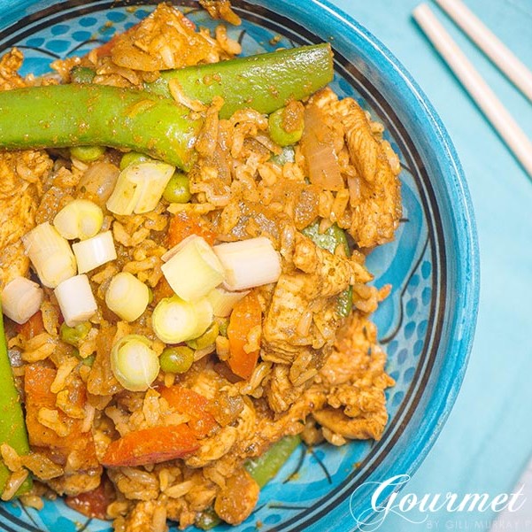 Asian Chicken & Veggie Fried Rice
