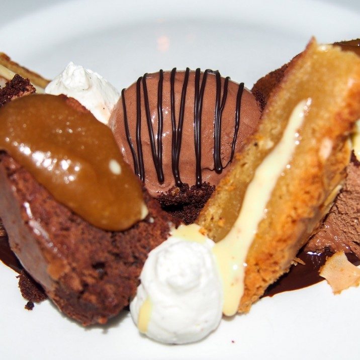 The chocoalte pudding at Murrayshall is a favourite for Kay after her visit!