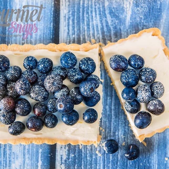 Blueberry and Marscapone Tart 1