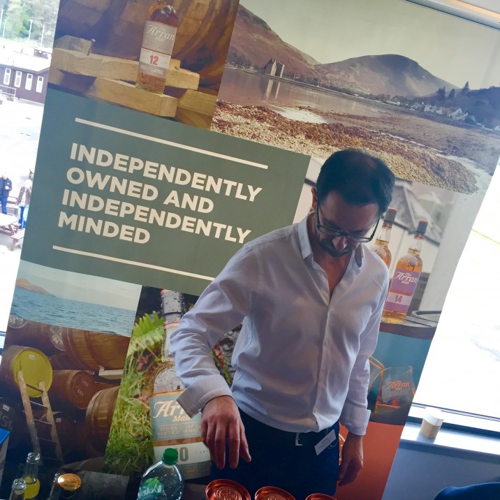 Experts were on hand all day to advise and sample