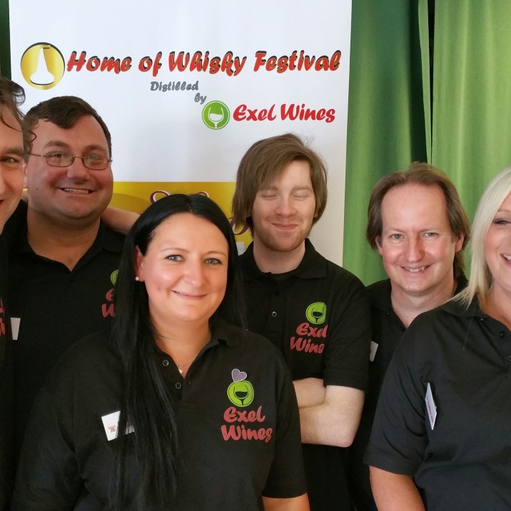 Russell and the team from Exel