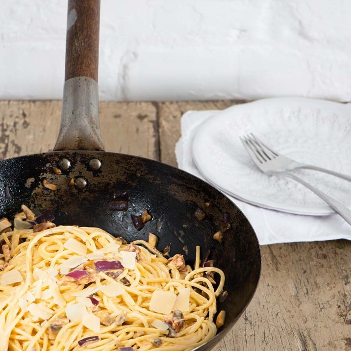 Chorizo & Mushroom Carbonara 3