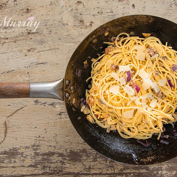 Chorizo & Mushroom Carbonara