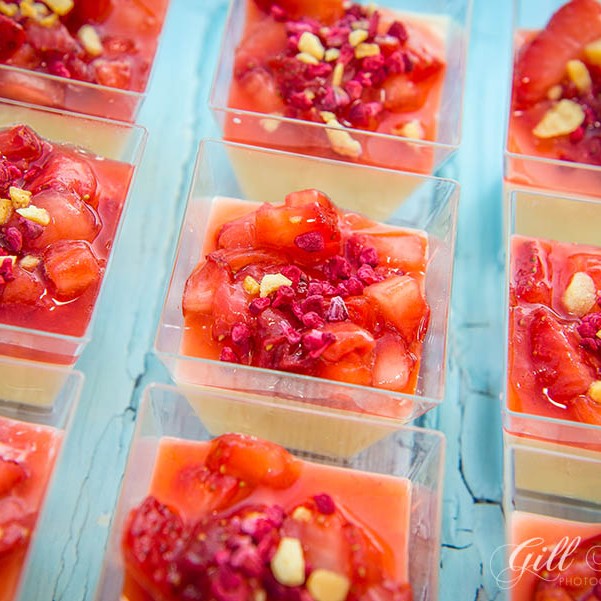 Lemon Posset close up