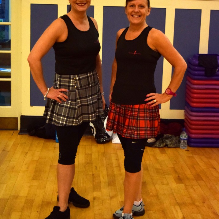 Up with the lark! Dancers from the Highland Hustler at Live Active Rodney in Perth as part of #KellysKaper for STV Appeal.