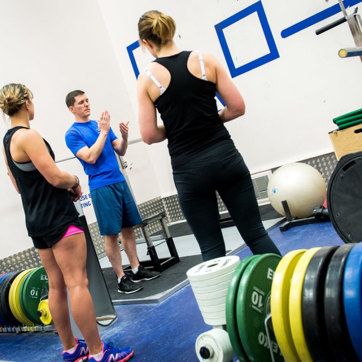 Ian gave taster sessions in Bells Sports Centre Strength and Conditioning Room
