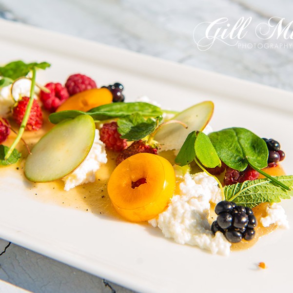 Foraged Fruit Salad from Andrew Moss at North Port in Perth.