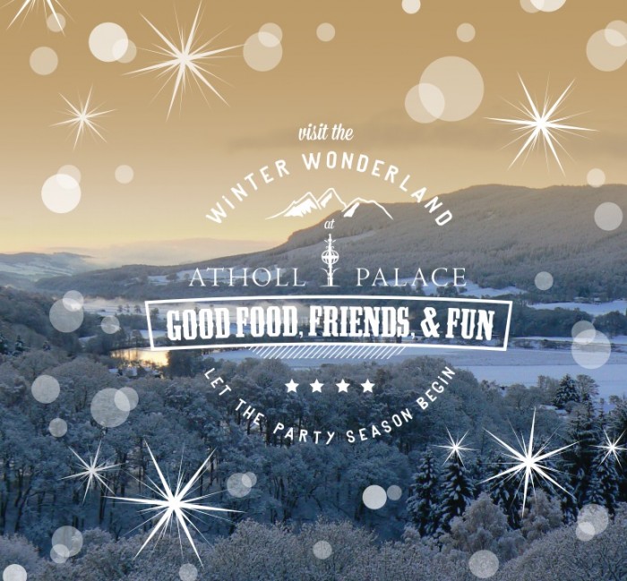 Visit the Atholl Palace at Christmas and enjoy good friends, good food and good fun.