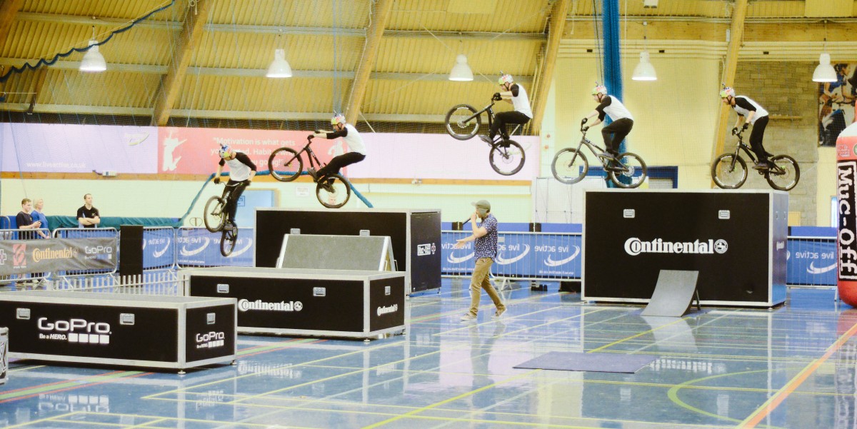 Cain Martin: Danny MacAskill at The Live Active Leisure 50th Birthday Event.