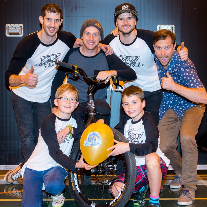 The Danny MacAskill Drop And Roll Tour was the highlight of Live Active Leisure's 50th Celebrations.