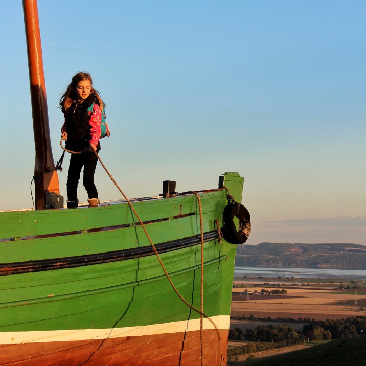 Boat at Guardswell Farm
