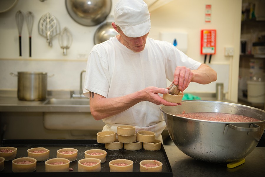 Working by hand means quality control at every single stage.