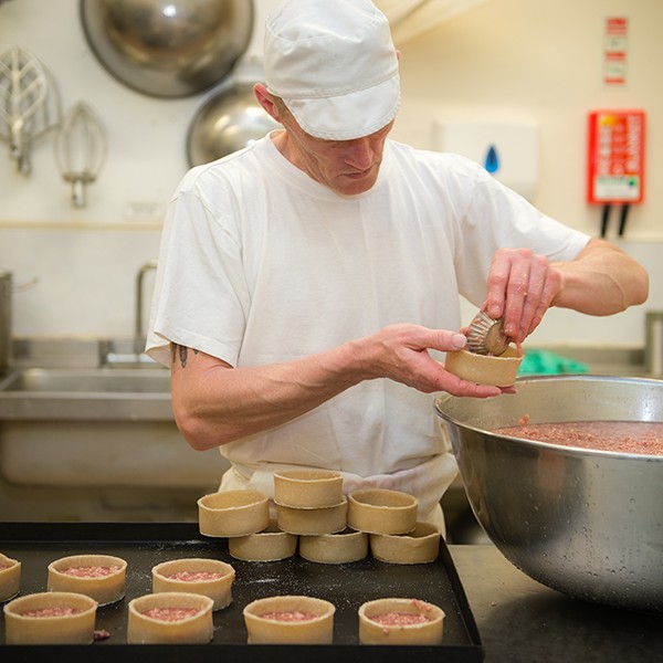 Working by hand means quality control at every single stage.