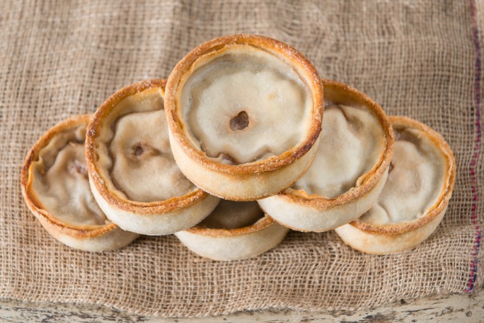 A stack of Murrays Pies - there's nothing better!