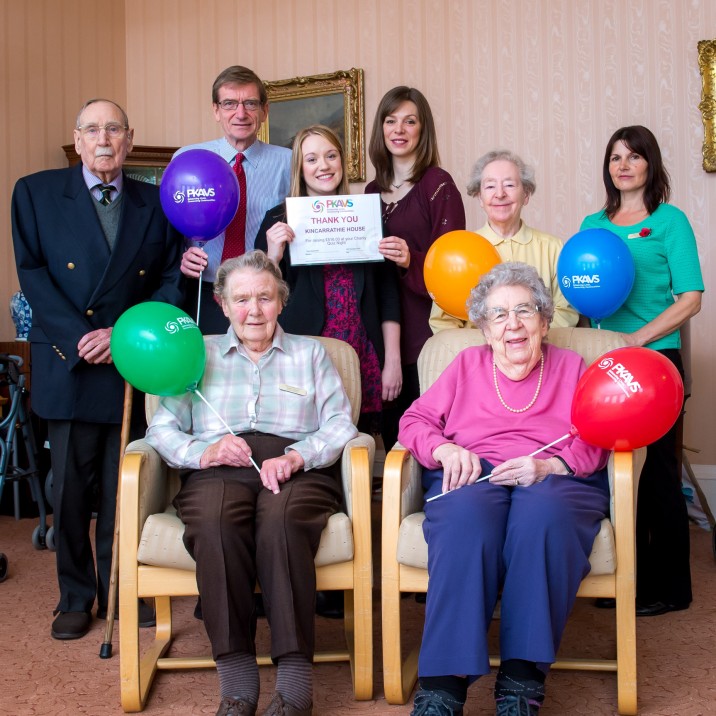 Kincarrathie House raise funds for PKAVS through Quiz Night