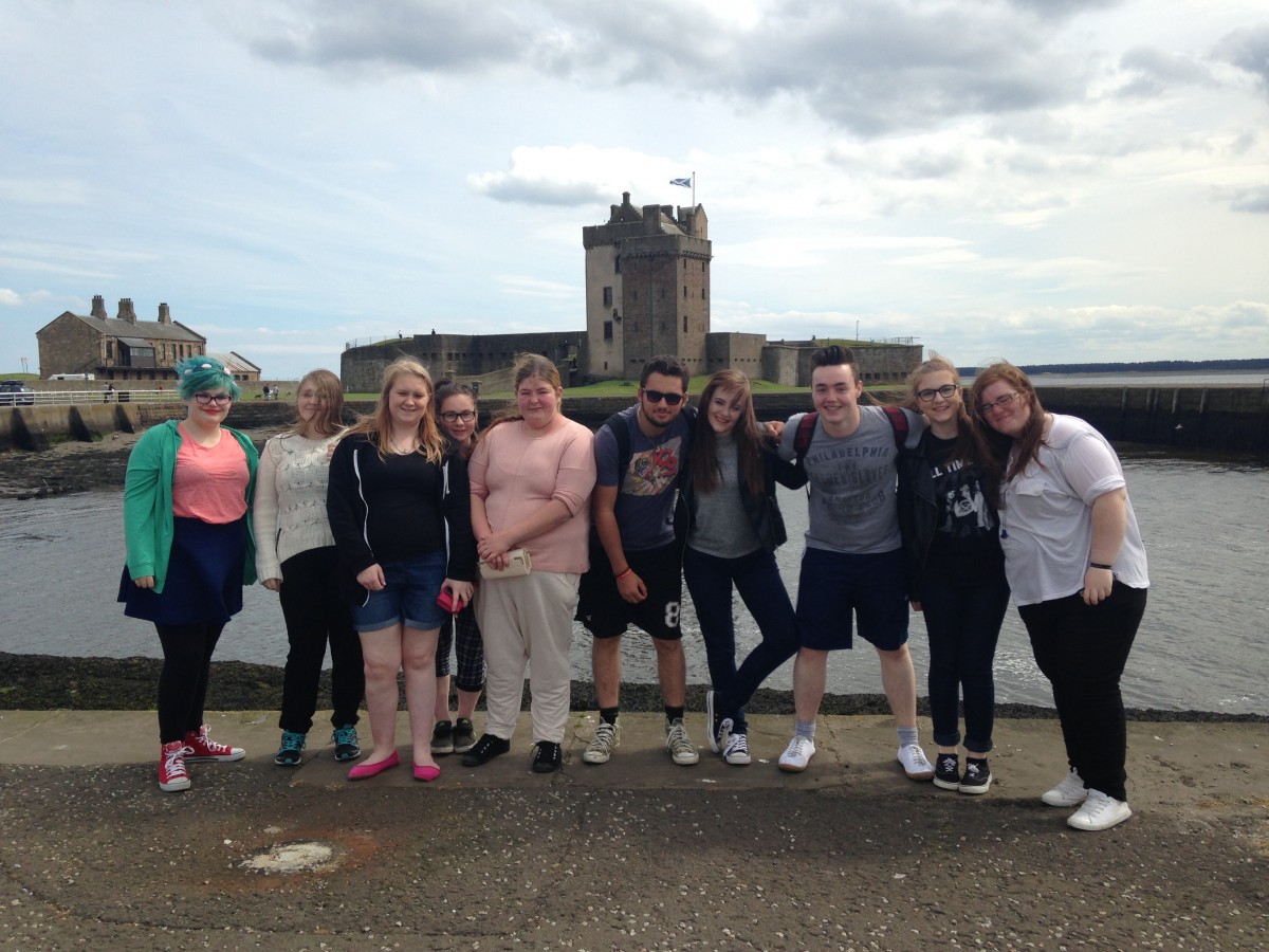 Young Adult Carer day trip to Broughty Ferry.