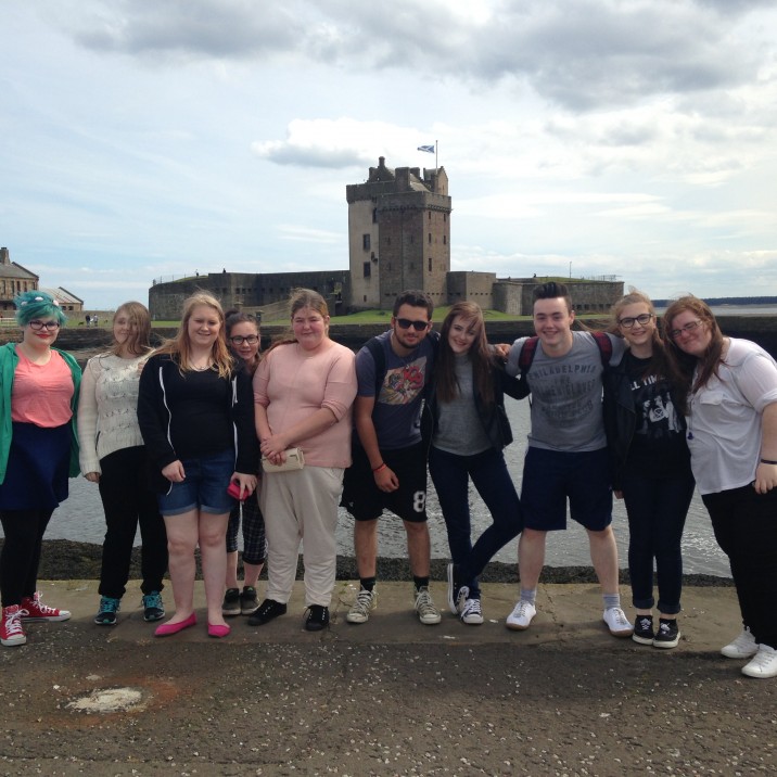 Young Adult Carer day trip to Broughty Ferry.