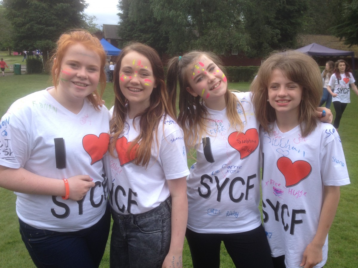PKAVS Young Carers enjoying Scottish Young Carers Festival