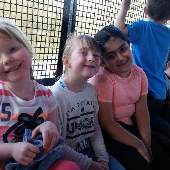 PKAVS Young Carers enjoying a day trip.