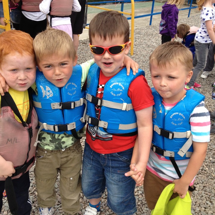 PKAVS Young Carers enjoying day trip.