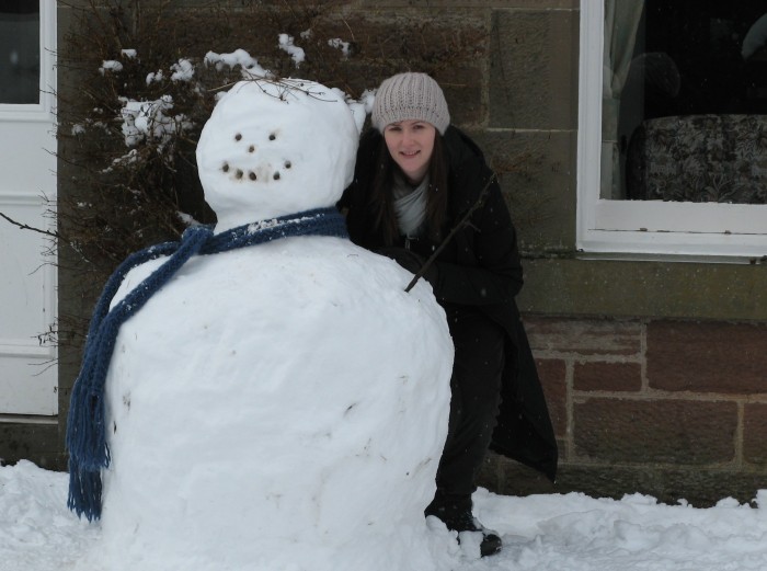 Family Spotlight Christmas snowman