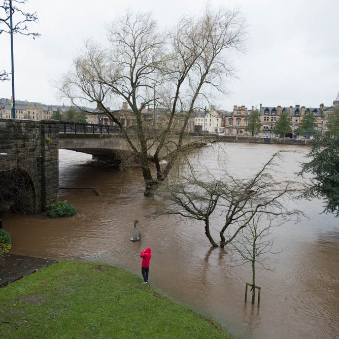 High levels under Queens Bridge