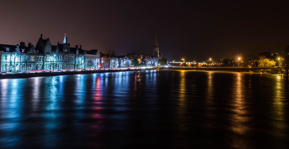 Night Lights over the River Tay